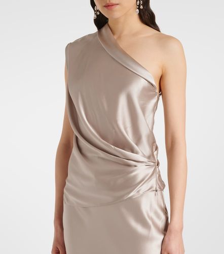 The Sei Asymmetric silk satin top - The Sei - Modalova