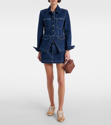 Bowen denim miniskirt - Veronica Beard - Modalova