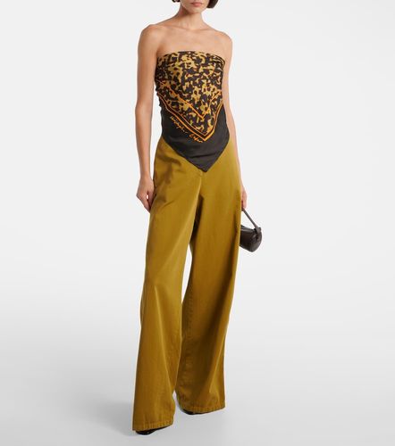 Christopher Esber Printed silk top - Christopher Esber - Modalova
