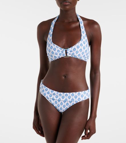 La Croissette printed bikini top - Heidi Klein - Modalova