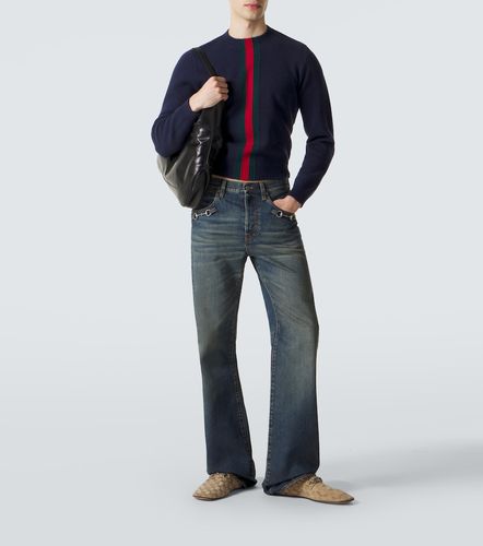 Gucci Jersey de lana con Web - Gucci - Modalova