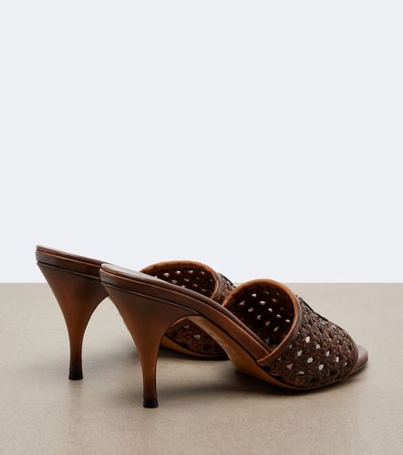 Miu Miu Woven leather mules - Miu Miu - Modalova