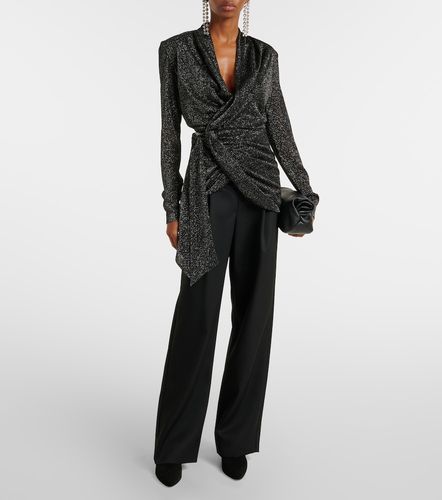 Top envolvente Cinay de lamé - Isabel Marant - Modalova