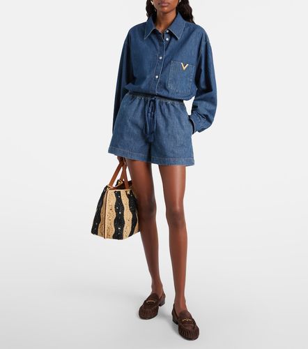 Valentino Denim shorts - Valentino - Modalova