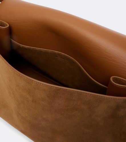 Amal suede shoulder bag - Nour Hammour - Modalova
