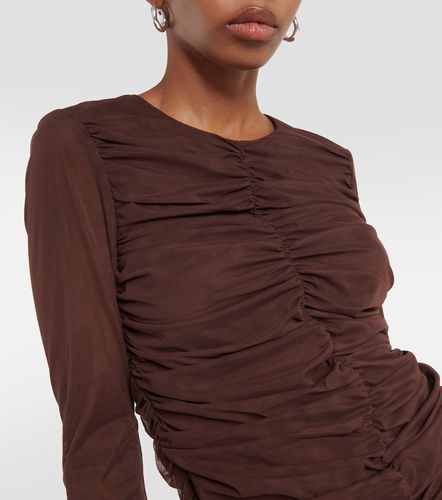 SIR Jacques gathered mesh top - SIR - Modalova