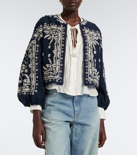 Blusa Sawyer de ramio - Veronica Beard - Modalova