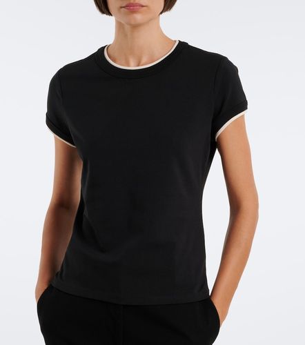 Devin cotton-blend T-shirt - Veronica Beard - Modalova