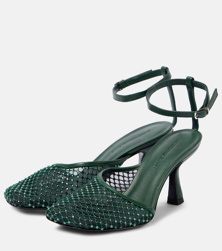 Minette 80 crystal-embellished pumps - Christopher Esber - Modalova