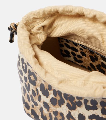 Secchiello Bou con stampa leopardata - Ganni - Modalova