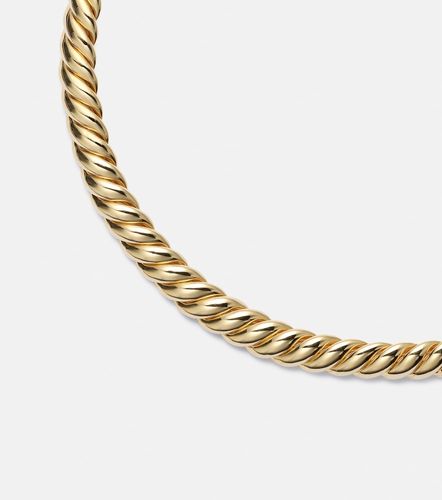 Gargantilla Sculpted Cable de oro de 18 ct - David Yurman - Modalova