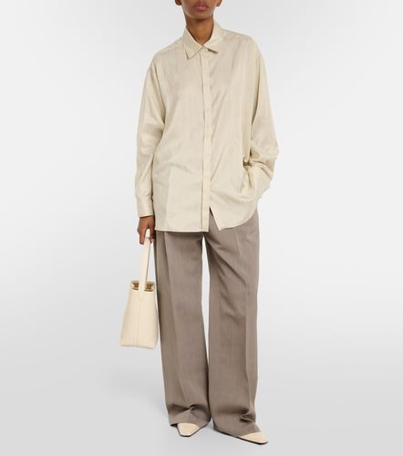Camicia Nomoon in popeline di seta - The Row - Modalova