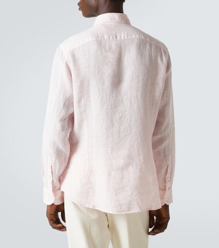 Fedeli Camicia Oxford in lino - Fedeli - Modalova
