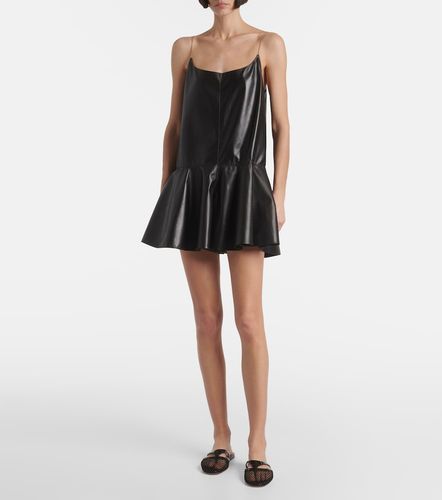 Alaia Slip leather romper - Alaia - Modalova