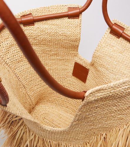 Goldentime Medium raffia tote bag - Zimmermann - Modalova