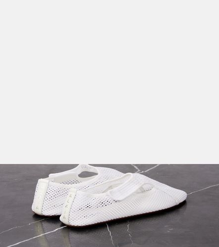 Alaïa Bailarinas Flex de malla con piel - Alaia - Modalova