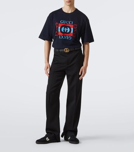 Sneakers G75 in suede e canvas - Gucci - Modalova