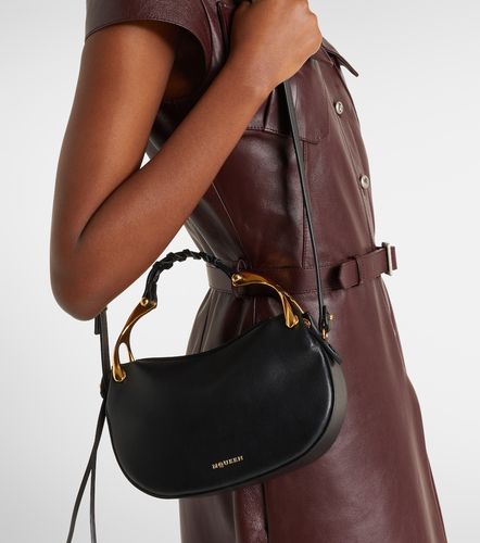 Wishbone Mini leather top-handle bag - McQueen - Modalova