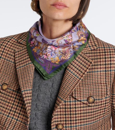 Pañuelo de sarga de seda estampado - Etro - Modalova