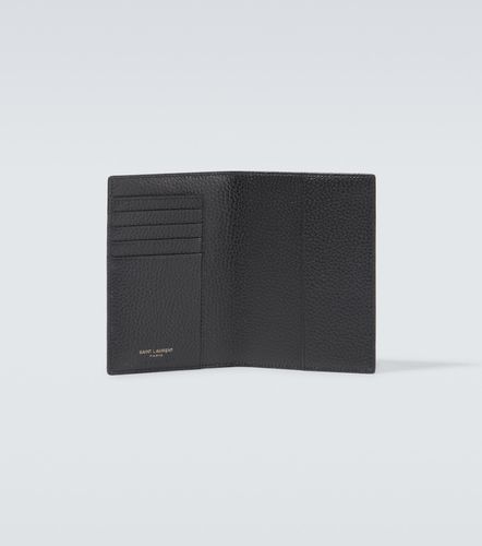 Leather passport holder - Saint Laurent - Modalova