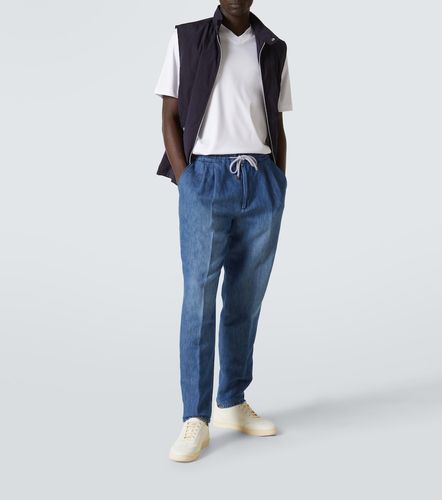 T-shirt in jersey di cotone - Brunello Cucinelli - Modalova