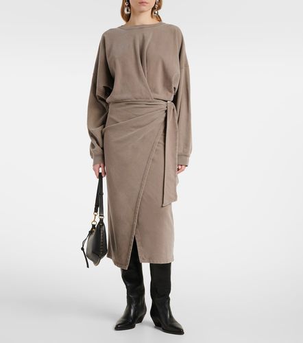 Vestido midi Sandrina de algodón - Marant Etoile - Modalova