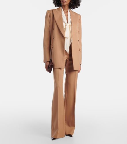 Low-rise striped wool flared pants - Stella McCartney - Modalova