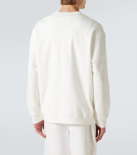 Sudadera en mezcla de algodón con logo - Brunello Cucinelli - Modalova