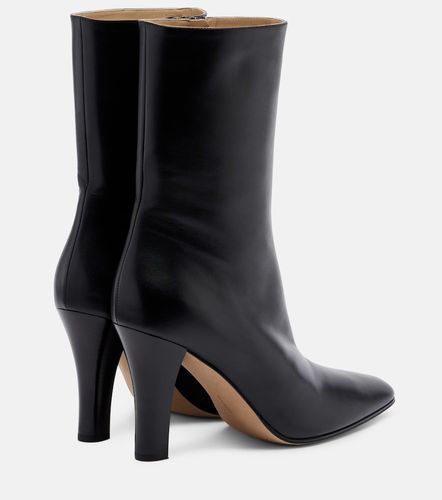 The Row Mona leather ankle boots - The Row - Modalova