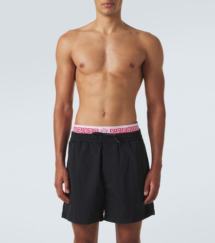 Versace Shorts con cintura a capas - Versace - Modalova