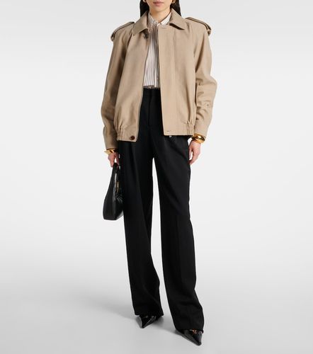 Saint Laurent Giacca in pelle - Saint Laurent - Modalova