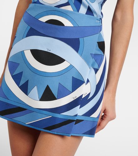 Minifalda Vivara de seda estampada - Pucci - Modalova