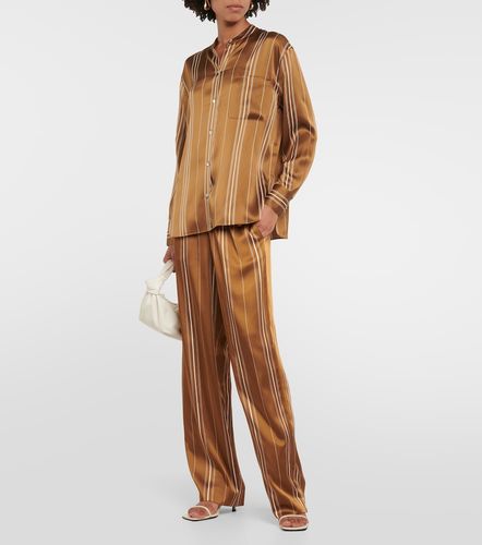 Vince Striped silk shirt - Vince - Modalova