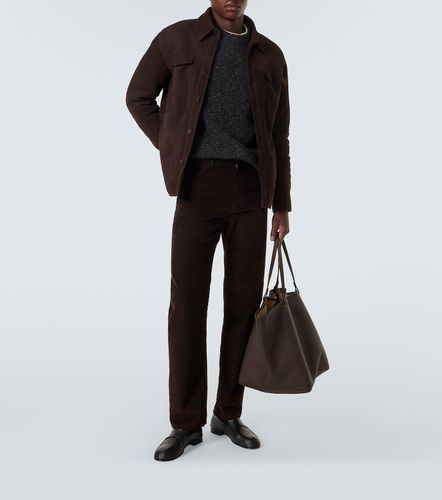 Giacca Bento in suede con shearling - The Row - Modalova