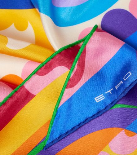 Pañuelo de sarga de seda estampado - Etro - Modalova
