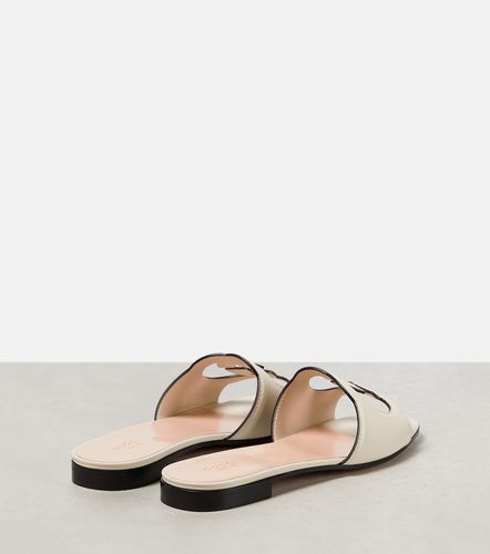 Sandali Interlocking G in pelle - Gucci - Modalova