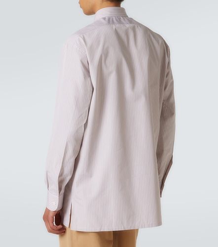Camisa de popelín de algodón a rayas - Charvet - Modalova