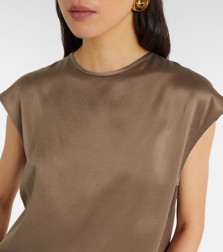 Top Dasha de charmeuse de seda - Asceno - Modalova