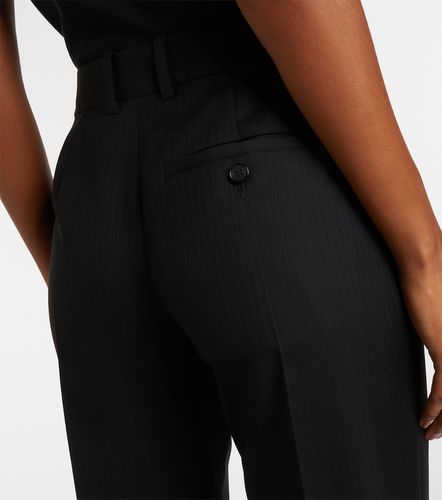 Pantalones slim de lana con raya diplomatica - Givenchy - Modalova