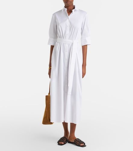 Abito midi Cognac in misto cotone - Max Mara - Modalova
