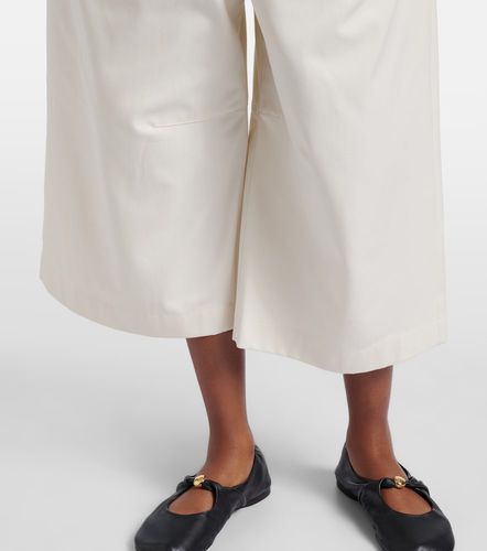 Cotton and silk gabardine culottes - Loewe - Modalova