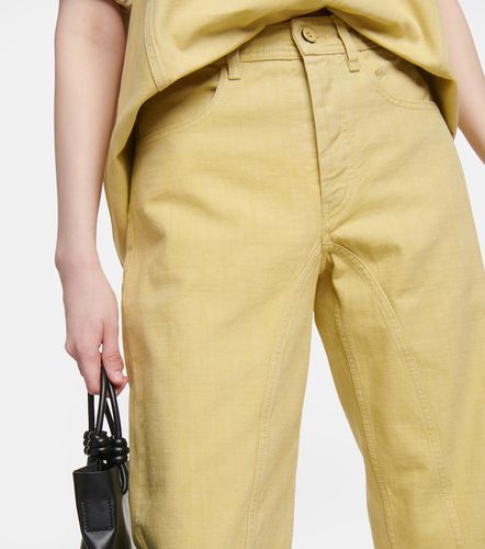 Jeans a gamba larga e vita alta - Jil Sander - Modalova