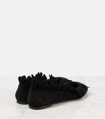 Alaia Petal suede ballet flats - Alaia - Modalova