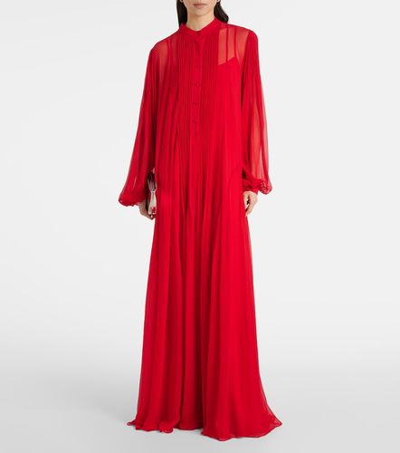 Abito lungo Clarinda in georgette di seta - Costarellos - Modalova