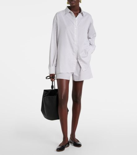 Shorts Cairo en mezcla de algodón a rayas - Asceno - Modalova