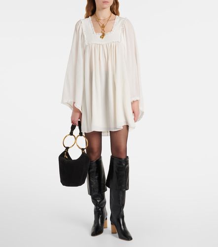 Chloé Vestido corto de crepé de seda - Chloe - Modalova