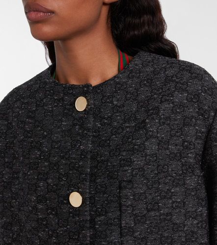 Gucci GG wool-blend tweed coat - Gucci - Modalova
