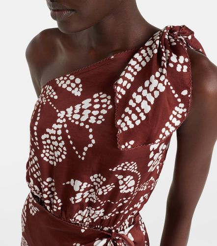 Celie printed one-shoulder minidress - Poupette St Barth - Modalova