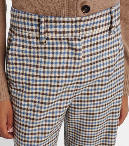 Pantaloni a gamba larga Michelle in lana e cotone - 'S Max Mara - Modalova