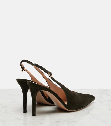 Robbie suede slingback pumps - Gianvito Rossi - Modalova